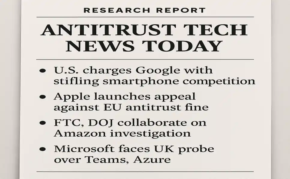 Antitrust Tech News Today