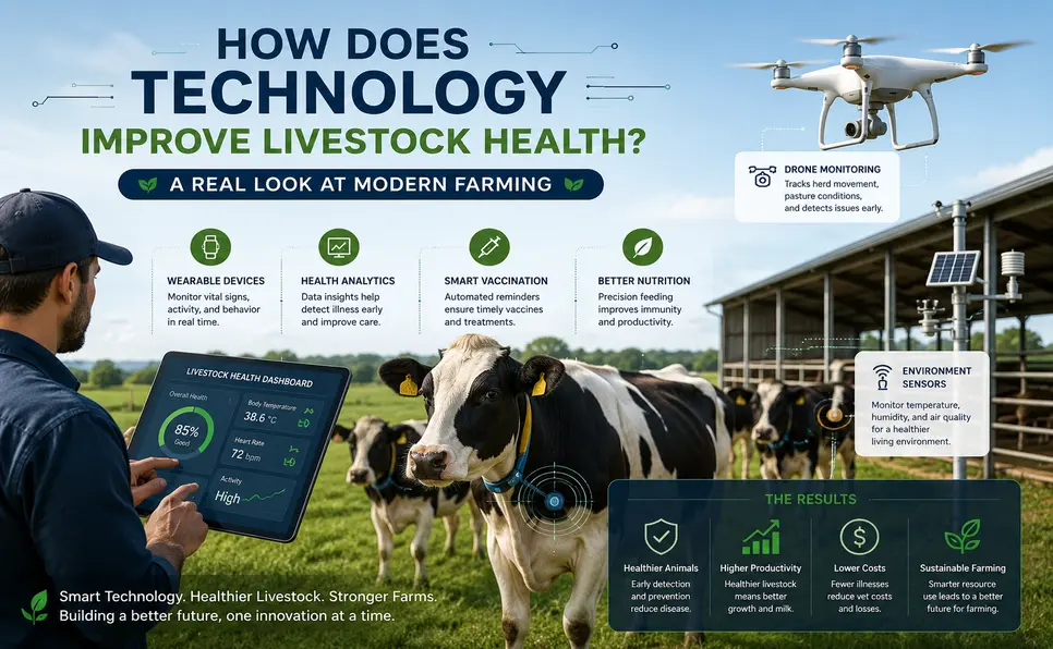 How Does Technology Improve Livestock Health?