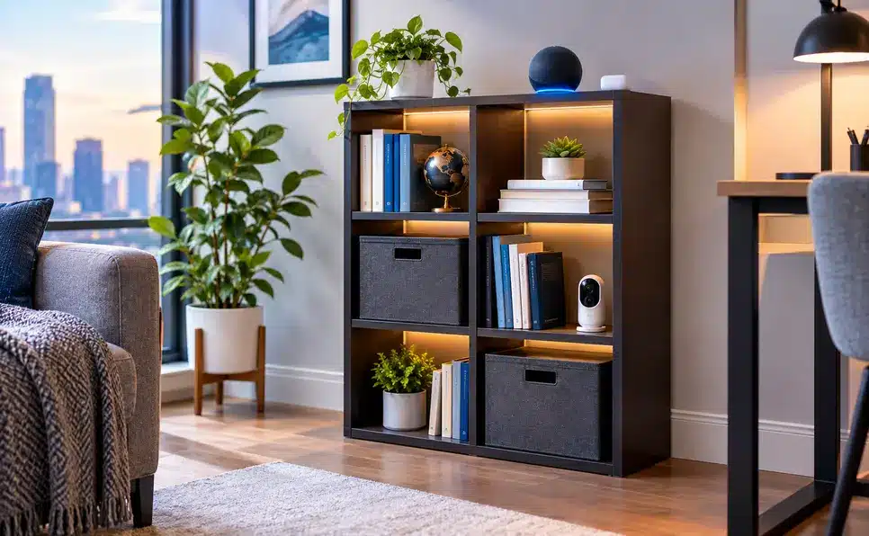 Ebern Designs Presly 3-Tier Cube Bookcase